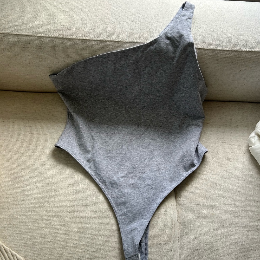 LaVoute one shoulder asymmetrical bodysuit 3xL
